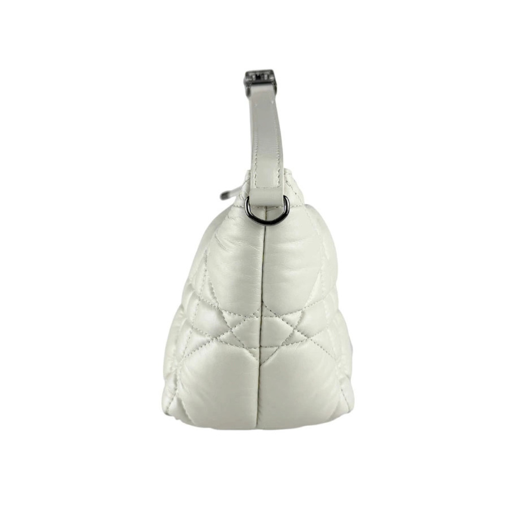 Dior Christian leather white Handbag 2way White